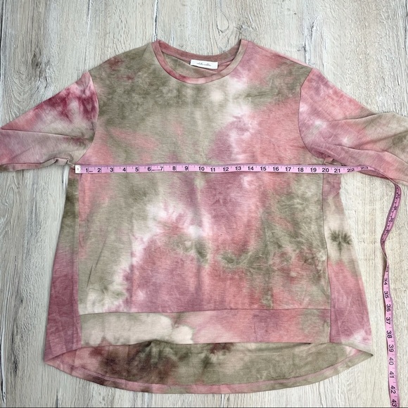 White Willow Tie-Dye Sweater Sz Large - Picture 4 of 12